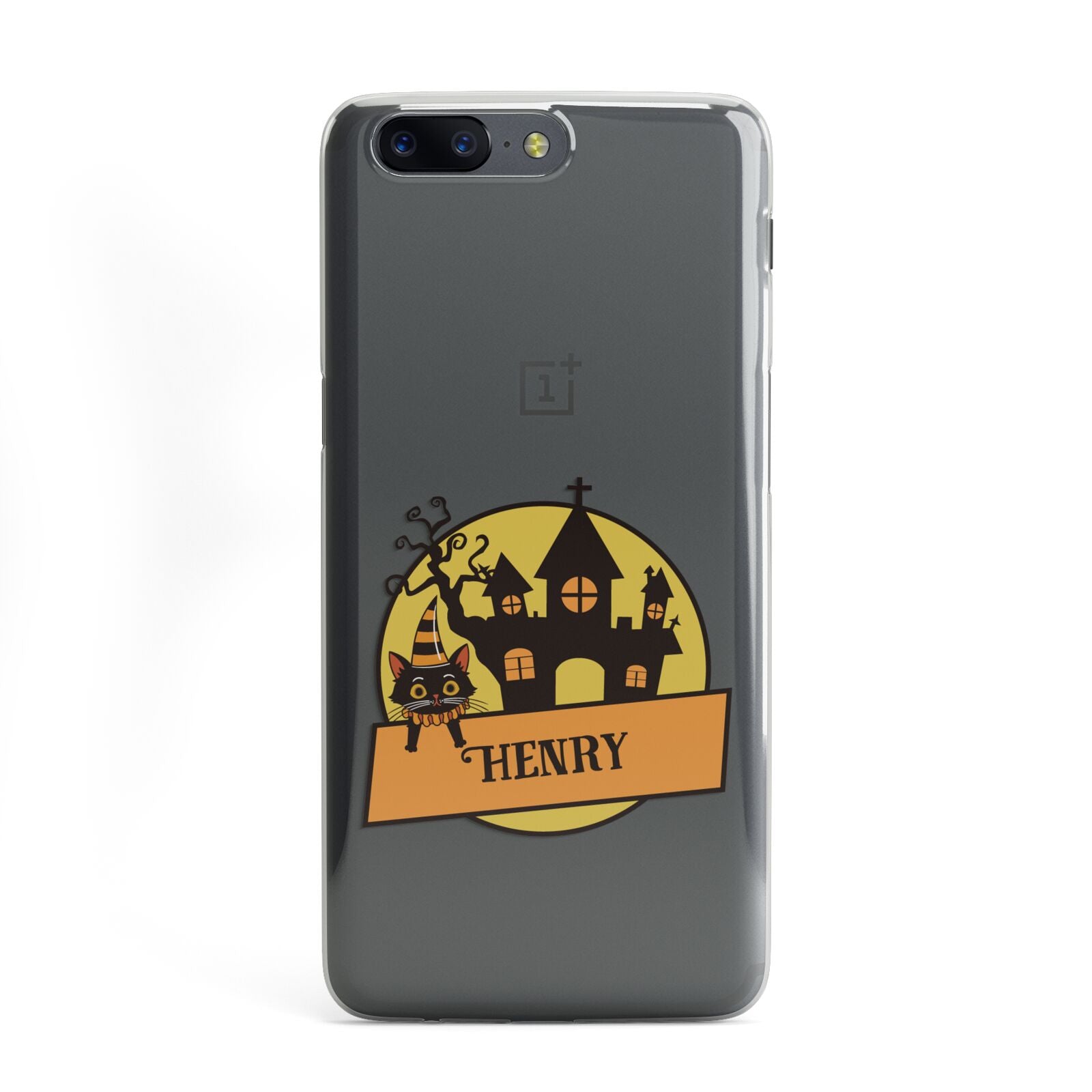 Haunted House Silhouette Custom OnePlus Case