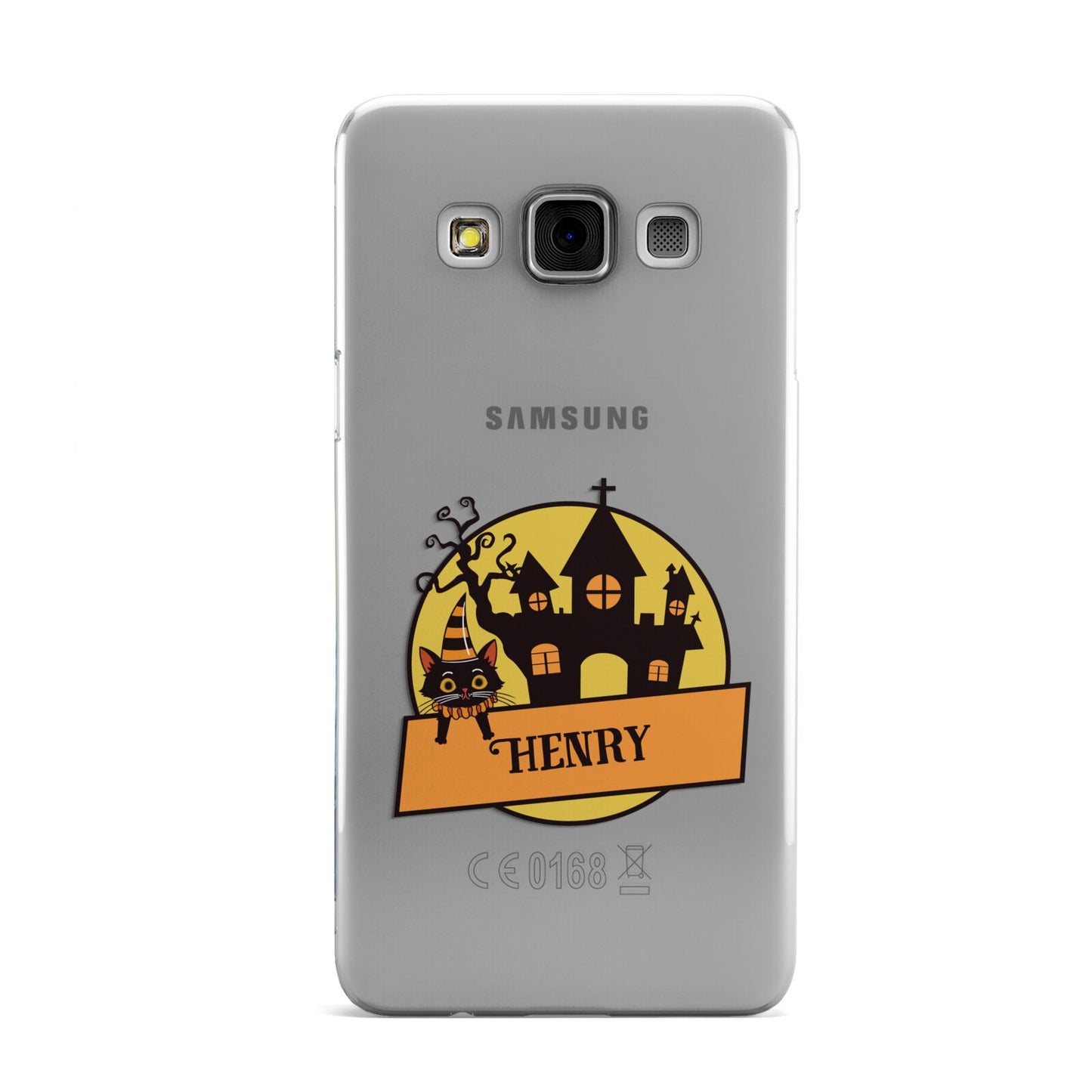 Haunted House Silhouette Custom Samsung Galaxy A3 Case