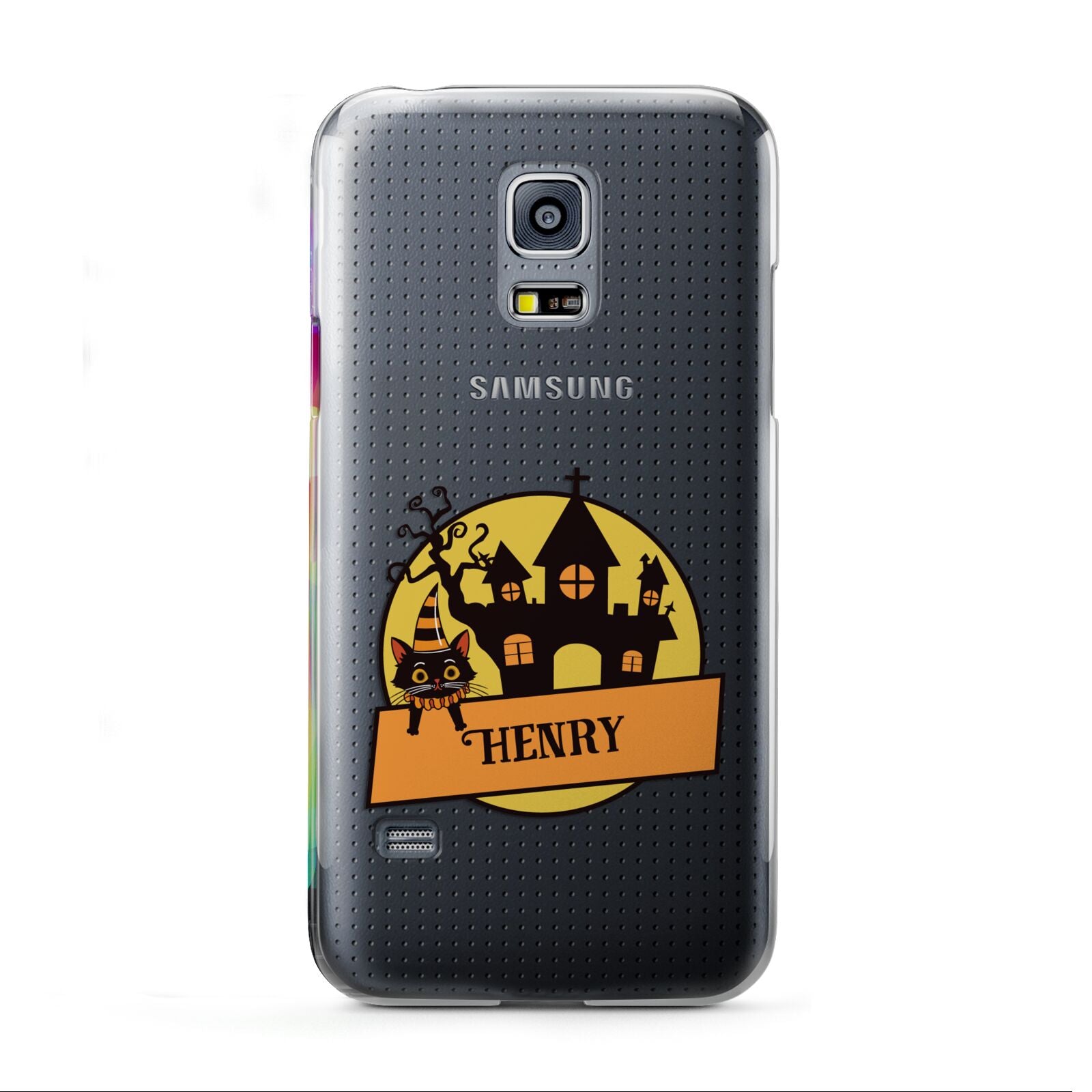 Haunted House Silhouette Custom Samsung Galaxy S5 Mini Case