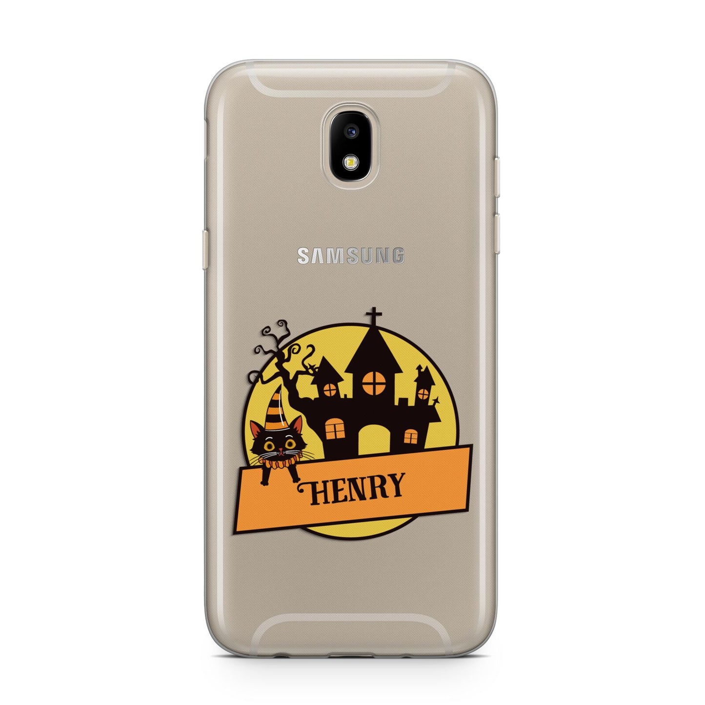 Haunted House Silhouette Custom Samsung J5 2017 Case