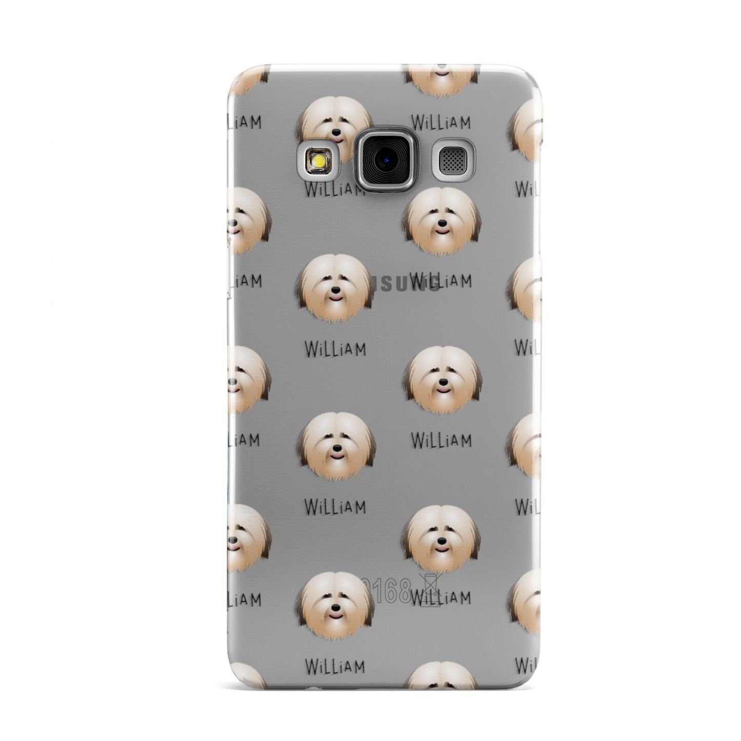 Havanese Icon with Name Samsung Galaxy A3 Case