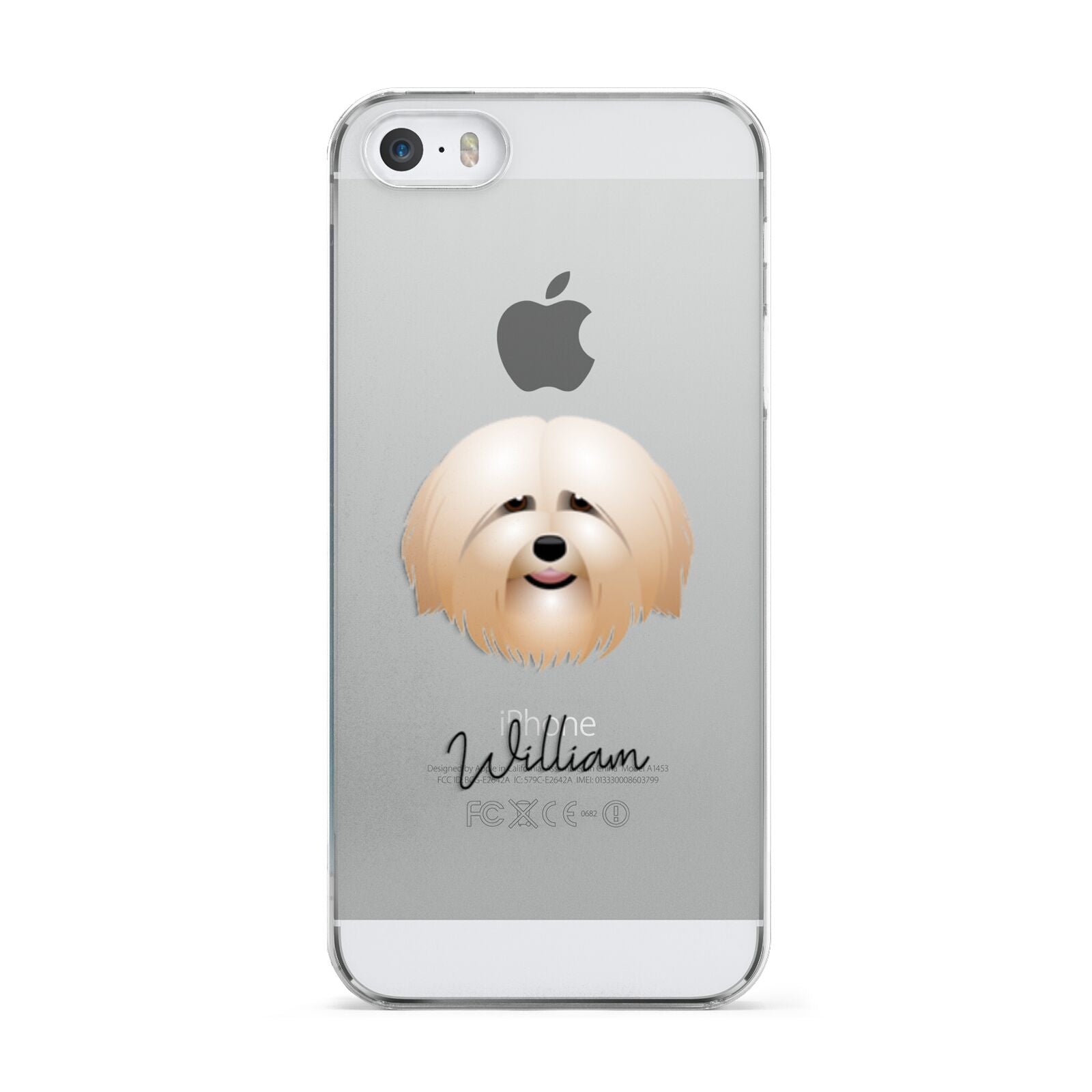 Havanese Personalised Apple iPhone 5 Case