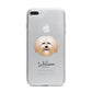 Havanese Personalised iPhone 7 Plus Bumper Case on Silver iPhone