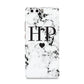 Heart Decal Marble Initials Personalised Huawei P10 Phone Case