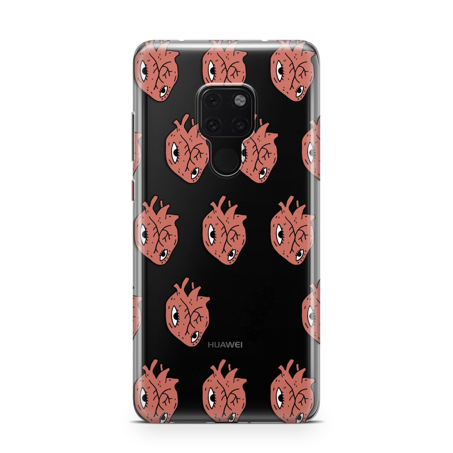 Heart Eyes Halloween Personalised Huawei Mate 20 Phone Case