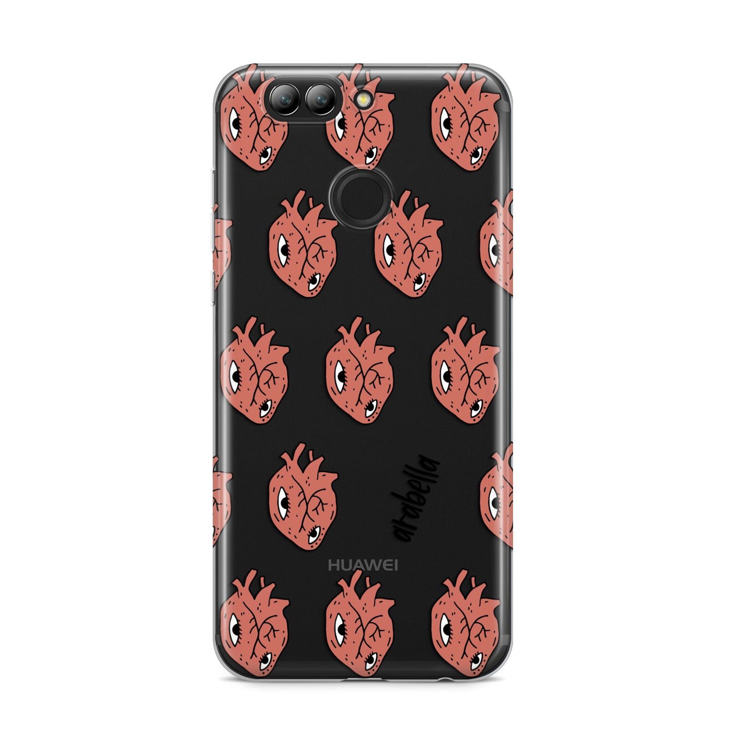 Heart Eyes Halloween Personalised Huawei Nova 2s Phone Case