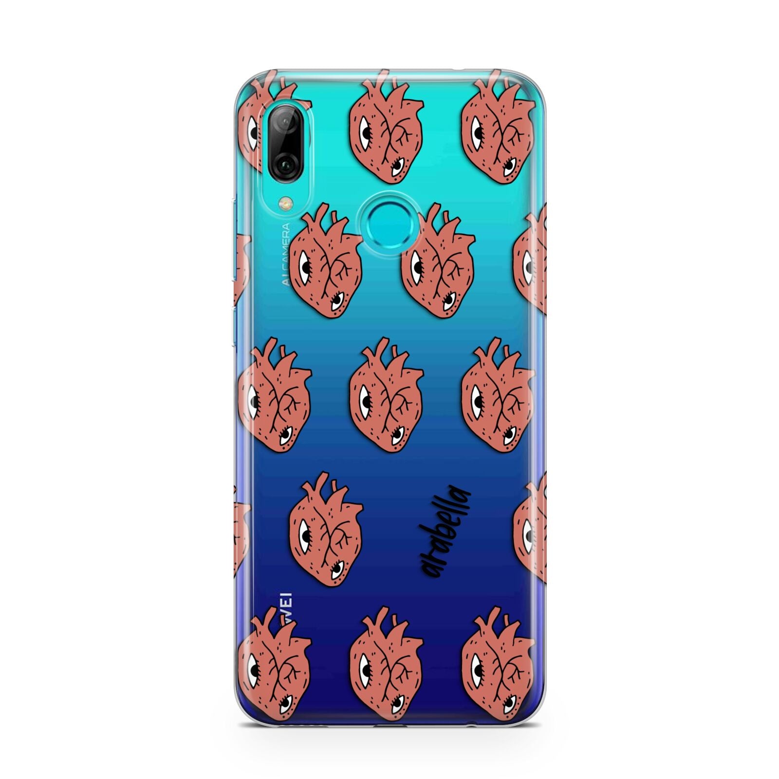 Heart Eyes Halloween Personalised Huawei P Smart 2019 Case