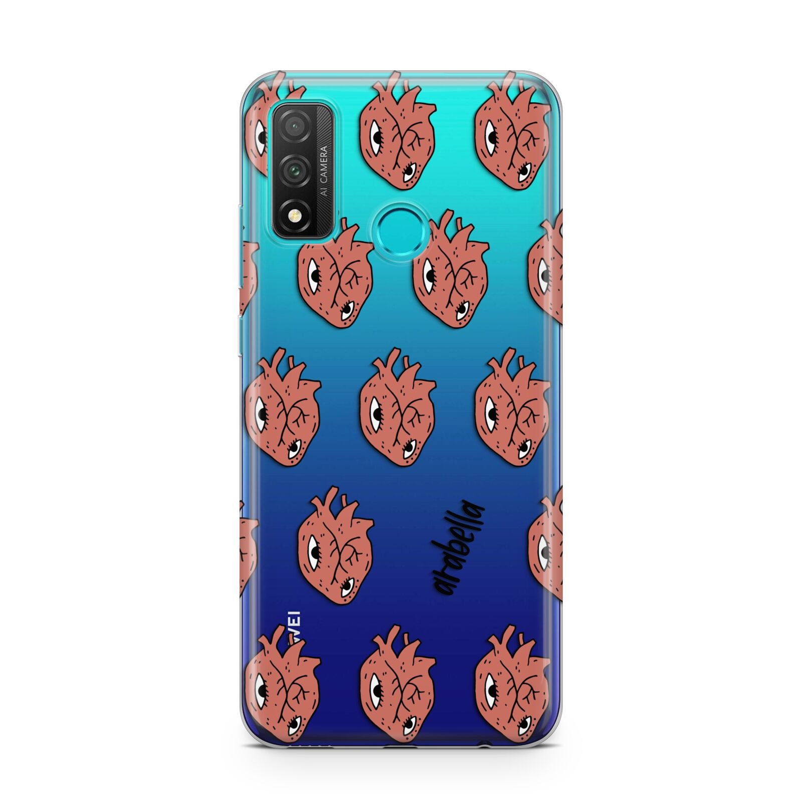 Heart Eyes Halloween Personalised Huawei P Smart 2020