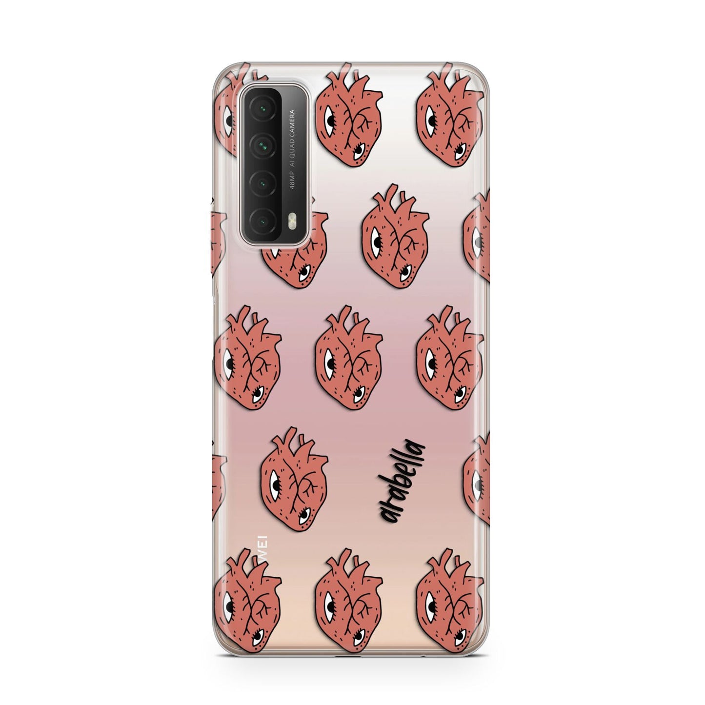 Heart Eyes Halloween Personalised Huawei P Smart 2021