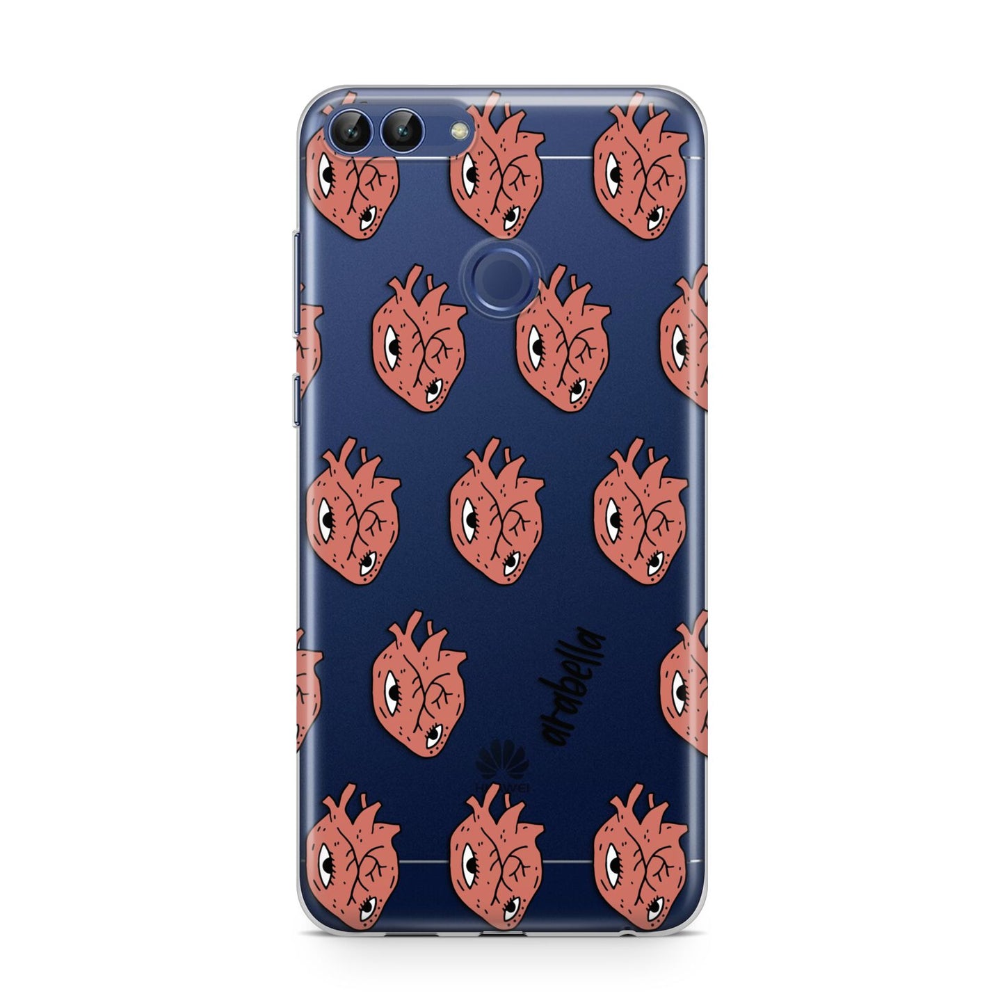 Heart Eyes Halloween Personalised Huawei P Smart Case