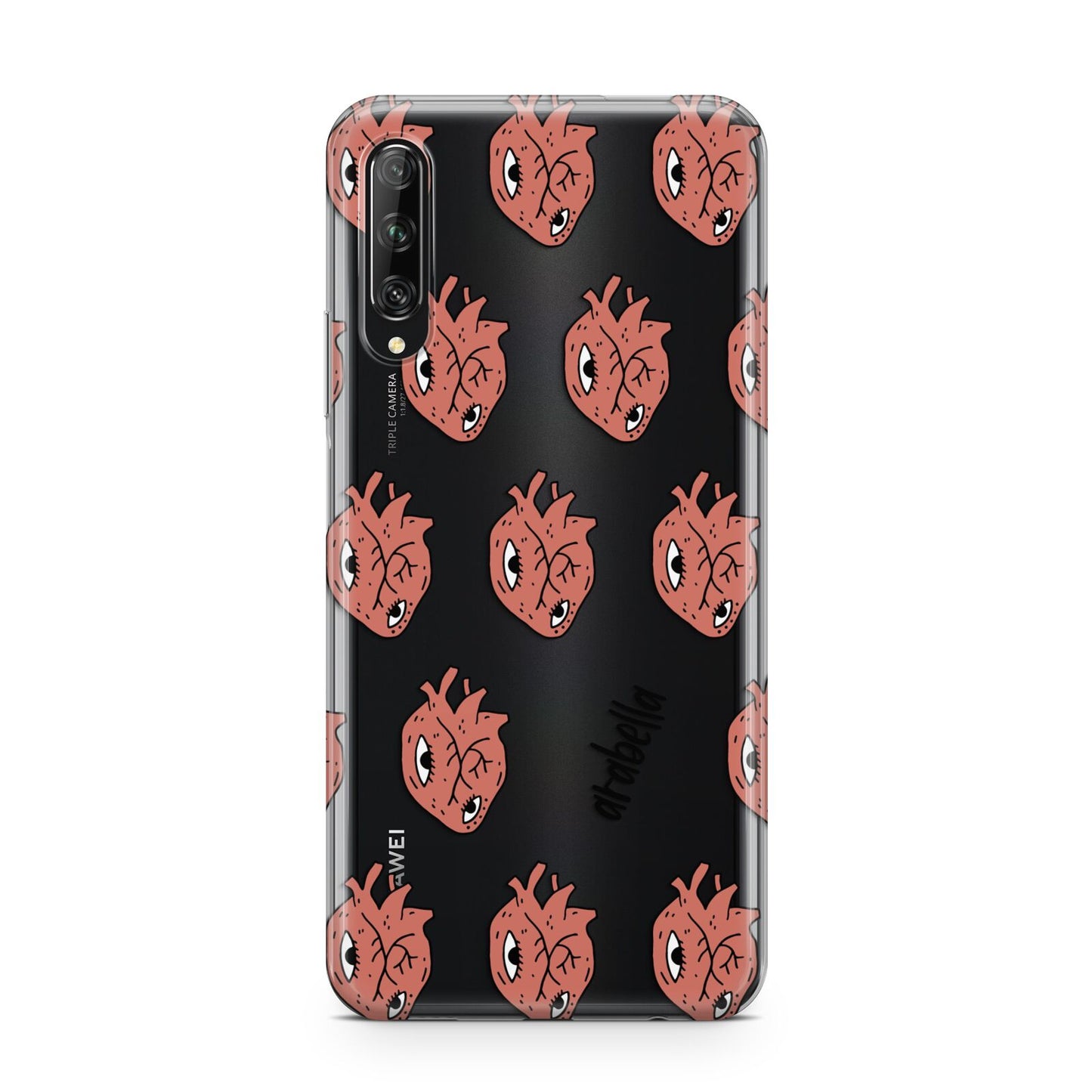 Heart Eyes Halloween Personalised Huawei P Smart Pro 2019