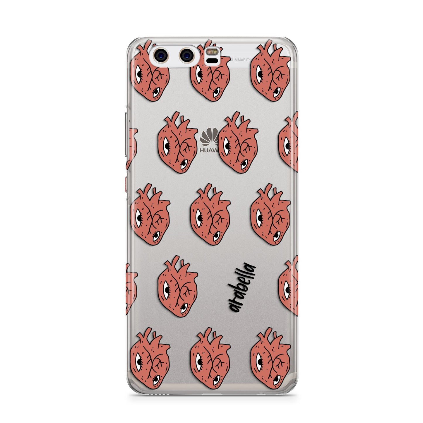 Heart Eyes Halloween Personalised Huawei P10 Phone Case