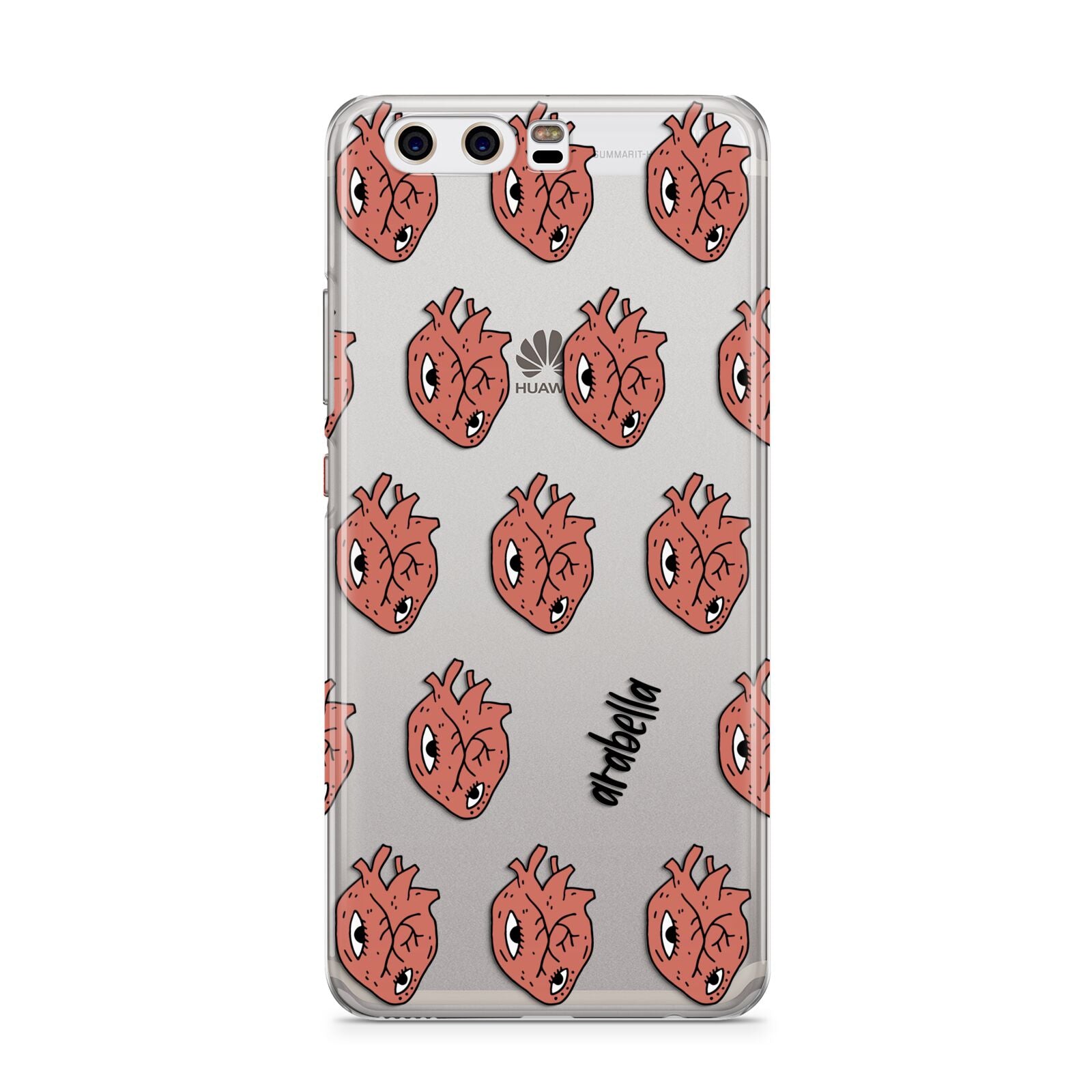 Heart Eyes Halloween Personalised Huawei P10 Phone Case