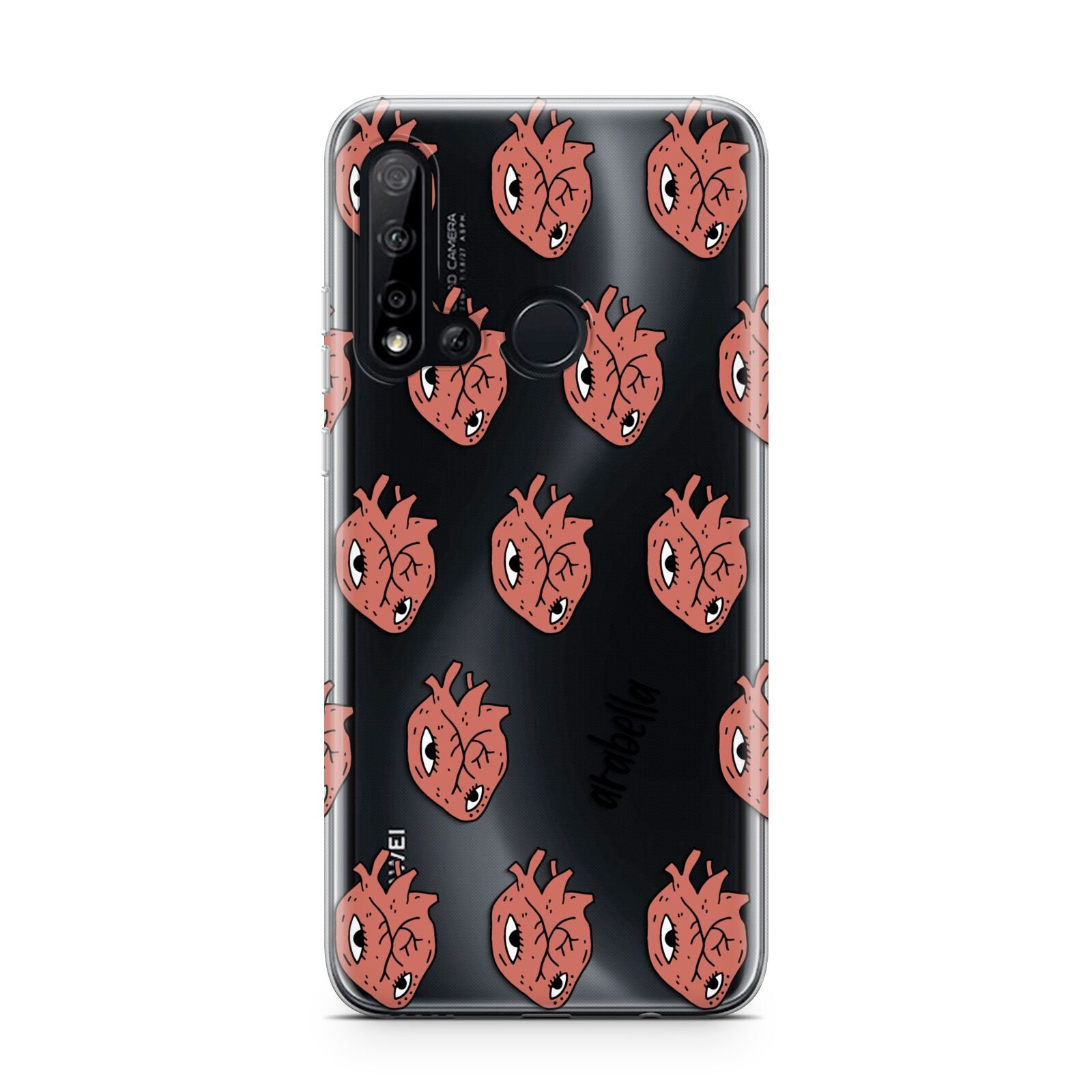 Heart Eyes Halloween Personalised Huawei P20 Lite 5G Phone Case