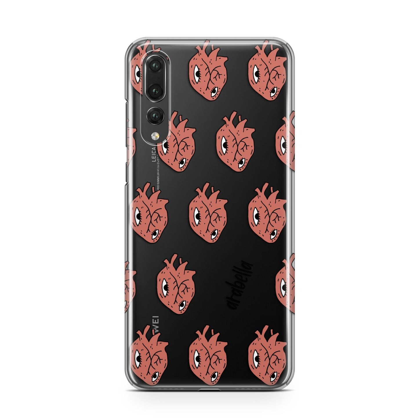 Heart Eyes Halloween Personalised Huawei P20 Pro Phone Case