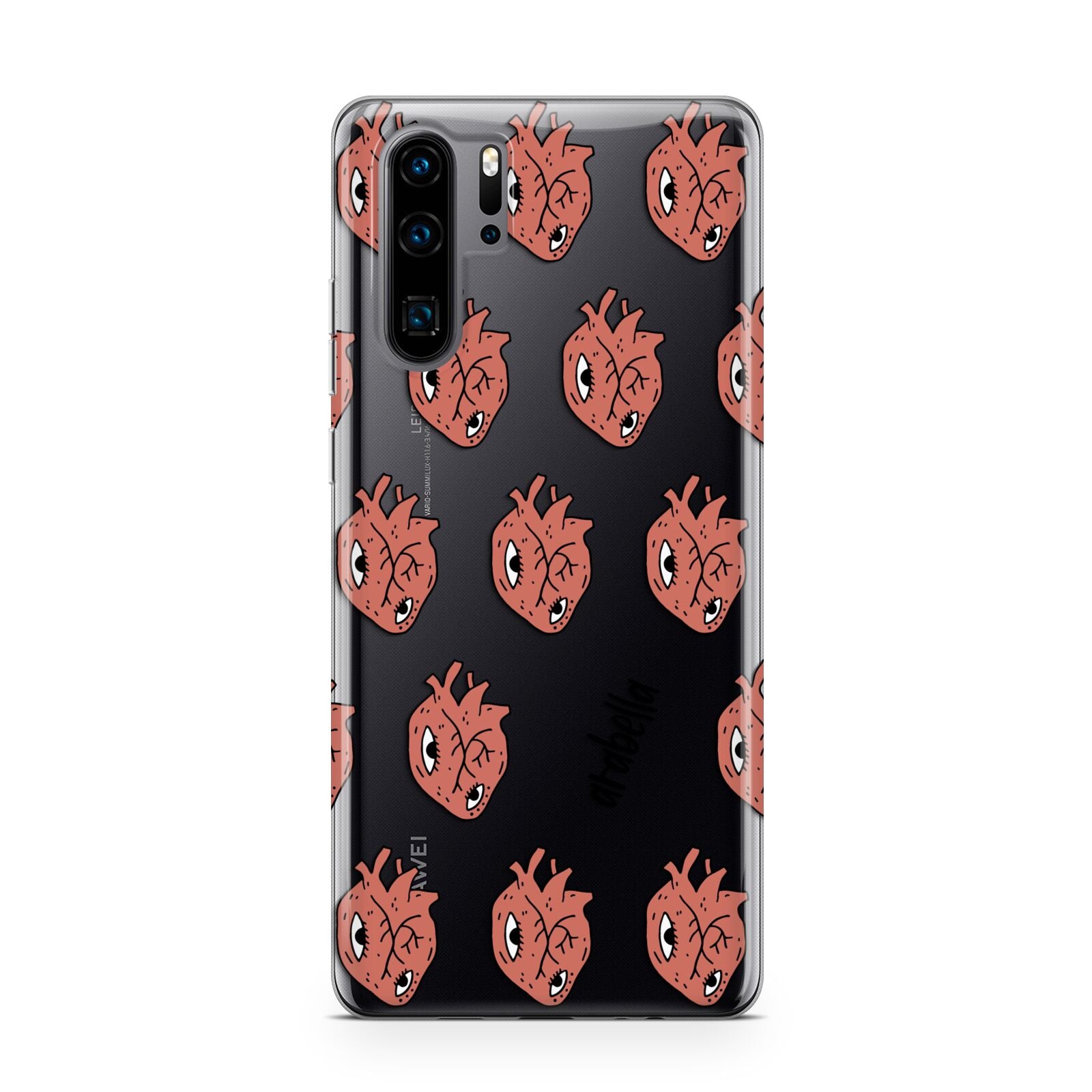 Heart Eyes Halloween Personalised Huawei P30 Pro Phone Case