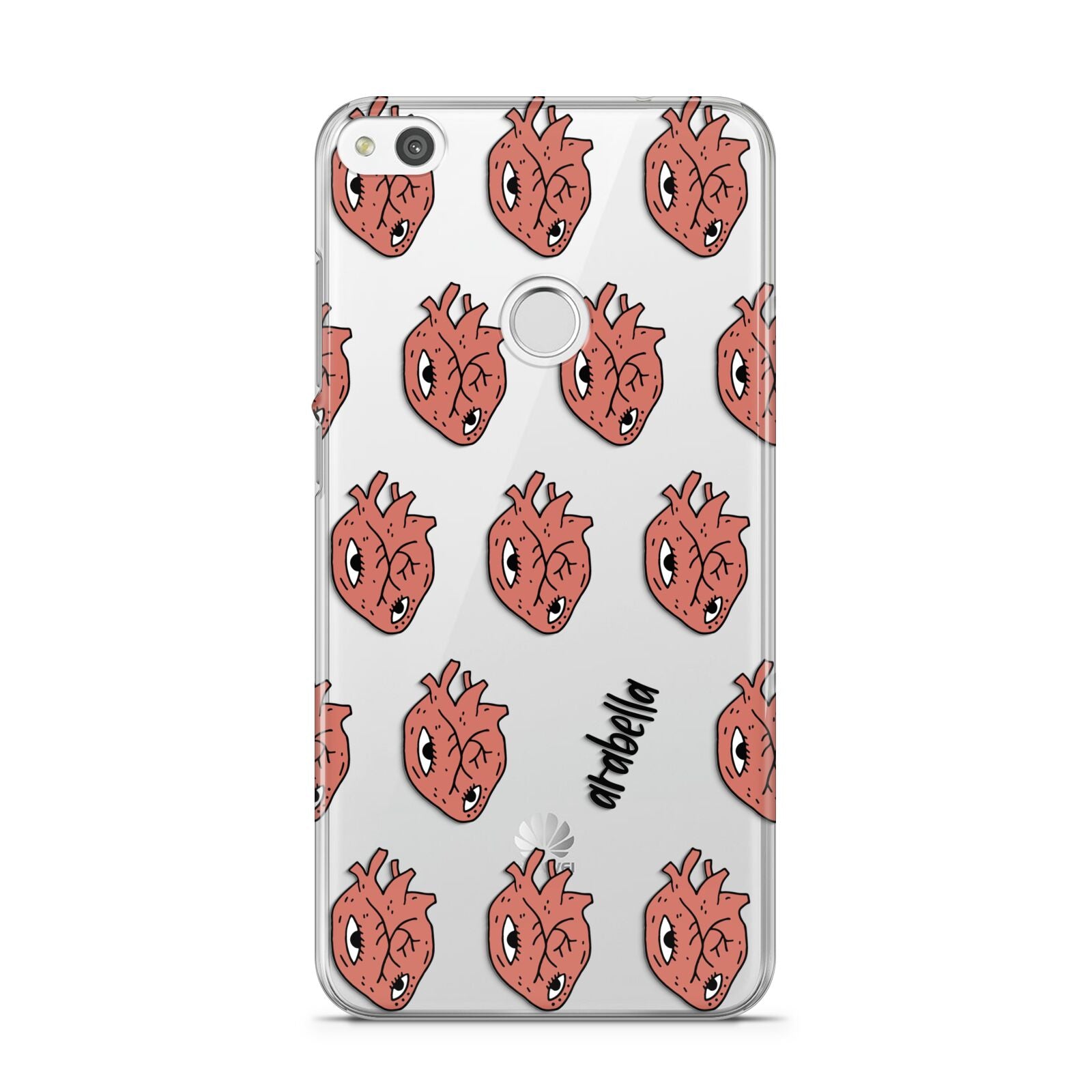 Heart Eyes Halloween Personalised Huawei P8 Lite Case