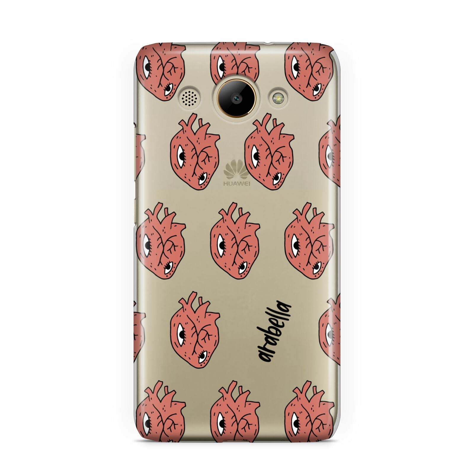 Heart Eyes Halloween Personalised Huawei Y3 2017