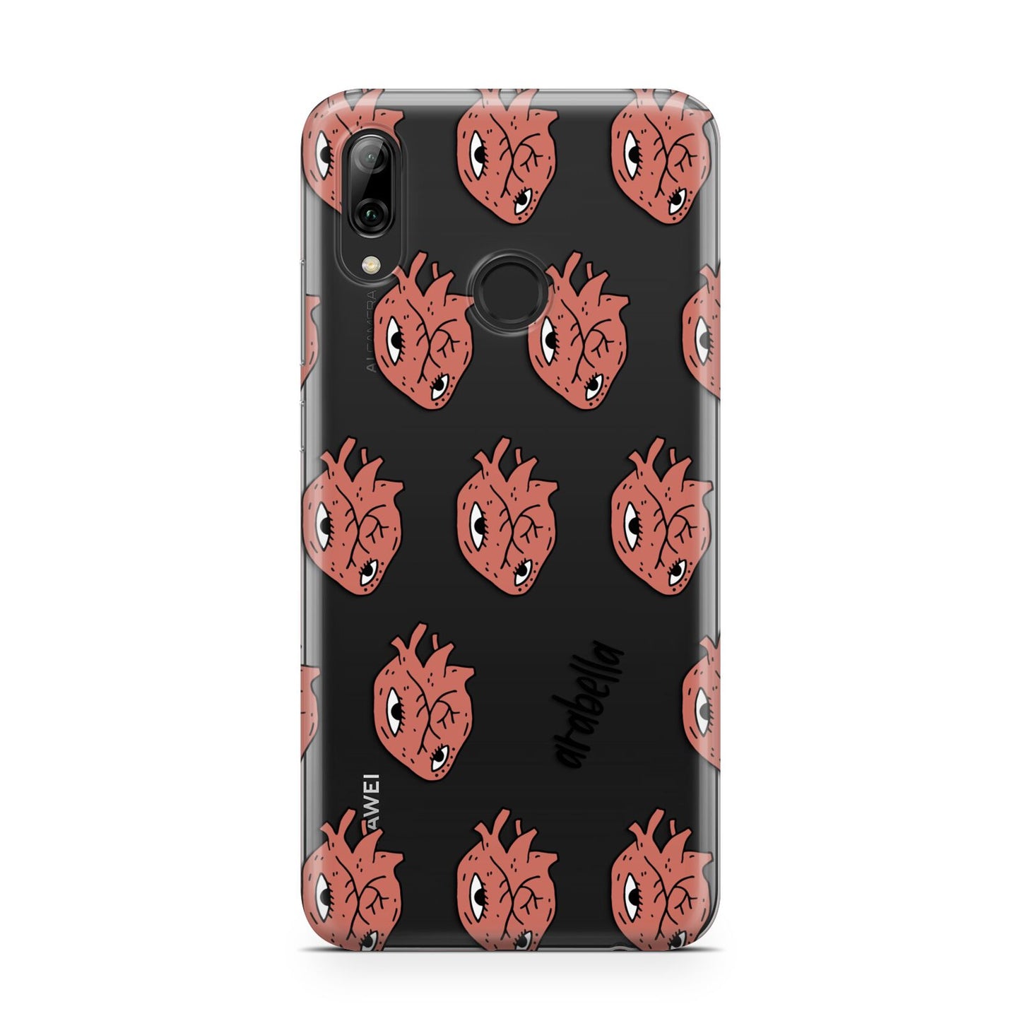 Heart Eyes Halloween Personalised Huawei Y7 2019