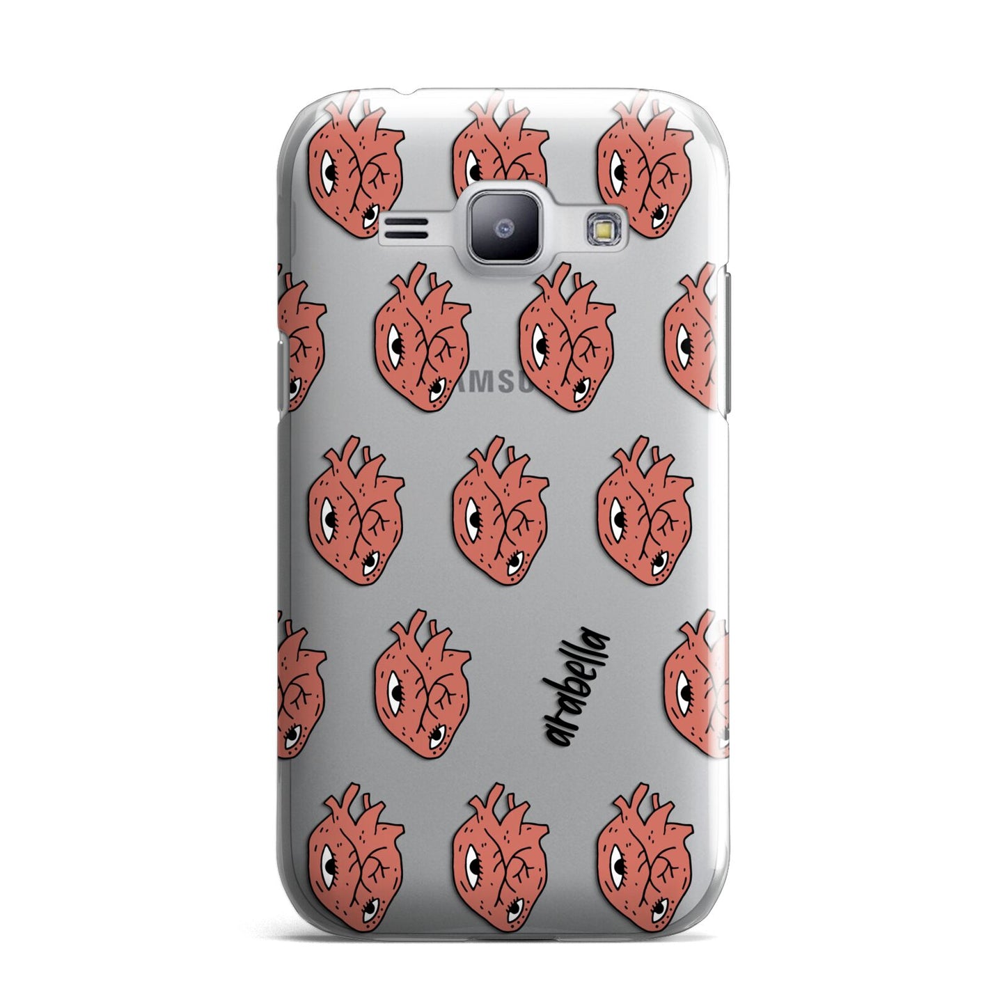 Heart Eyes Halloween Personalised Samsung Galaxy J1 2015 Case