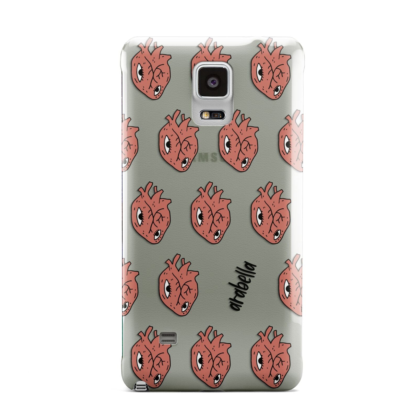 Heart Eyes Halloween Personalised Samsung Galaxy Note 4 Case