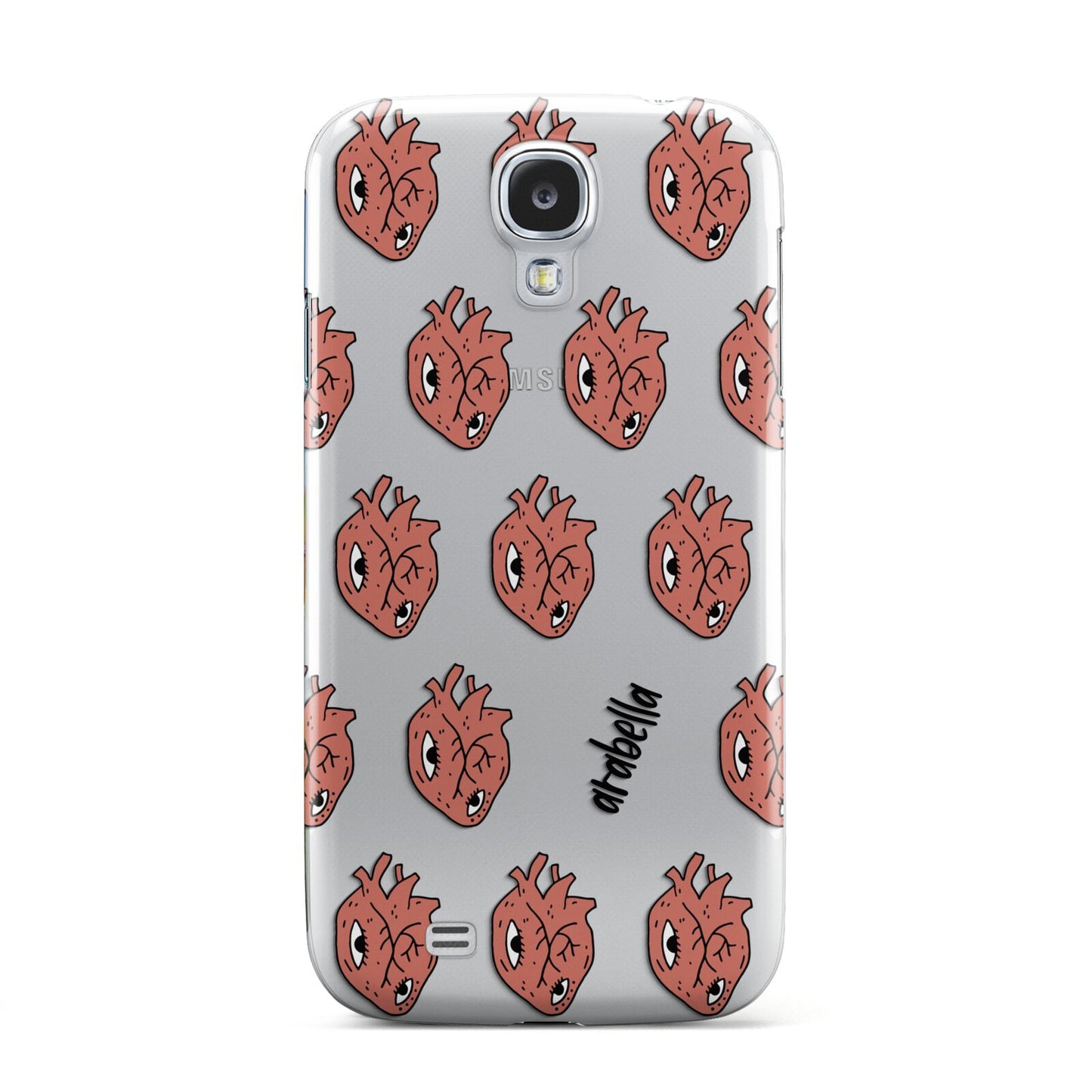 Heart Eyes Halloween Personalised Samsung Galaxy S4 Case