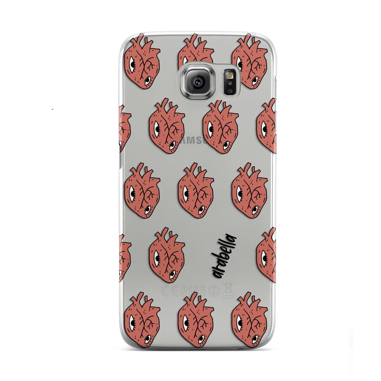 Heart Eyes Halloween Personalised Samsung Galaxy S6 Case