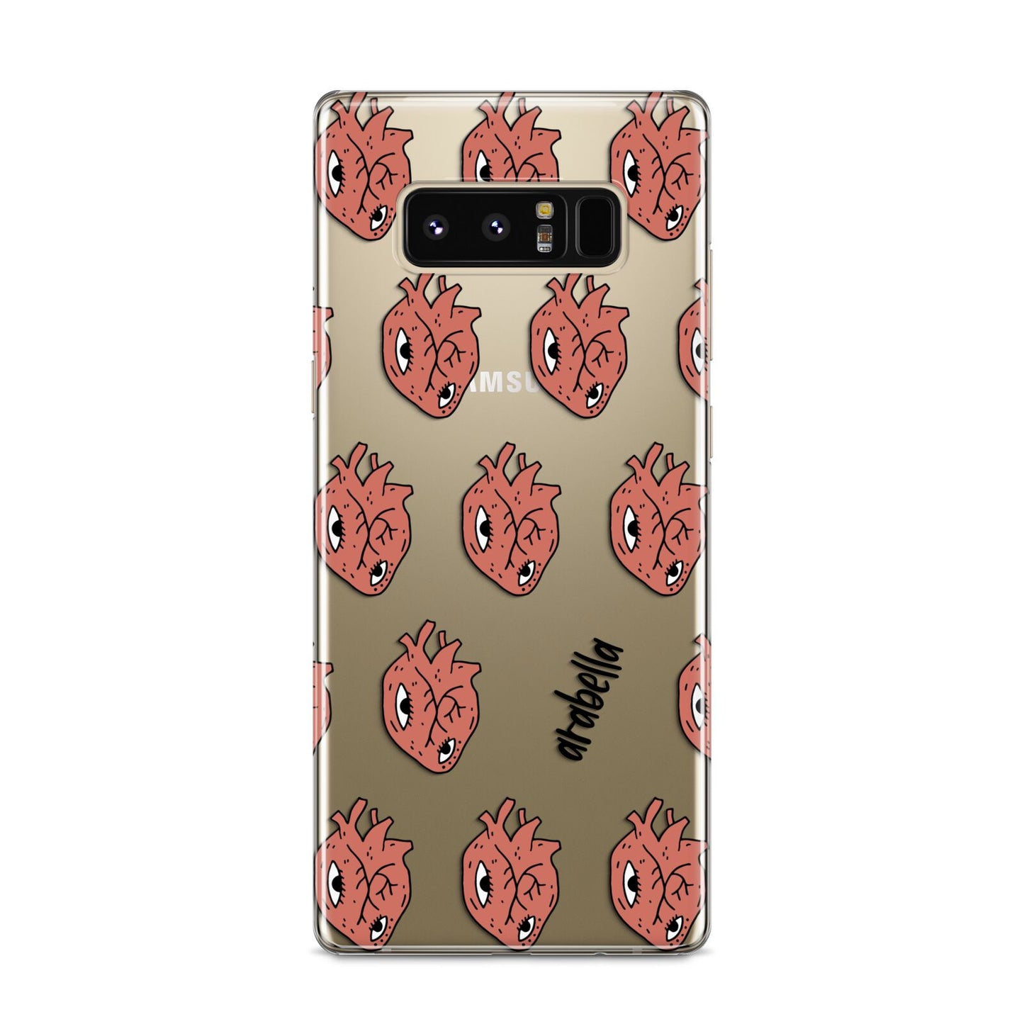 Heart Eyes Halloween Personalised Samsung Galaxy S8 Case