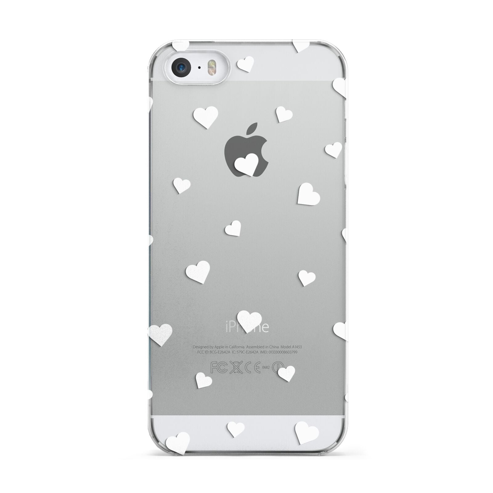 Heart Pattern Apple iPhone 5 Case