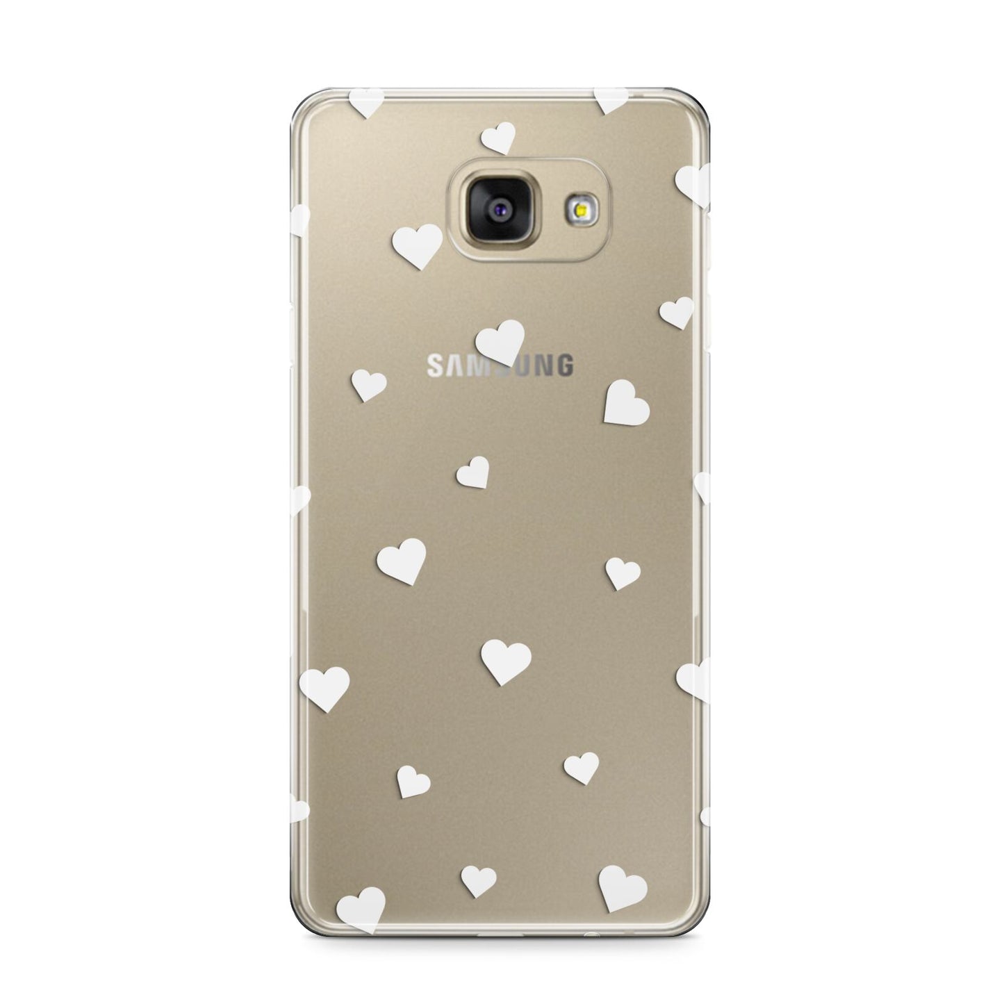 Heart Pattern Samsung Galaxy A9 2016 Case on gold phone