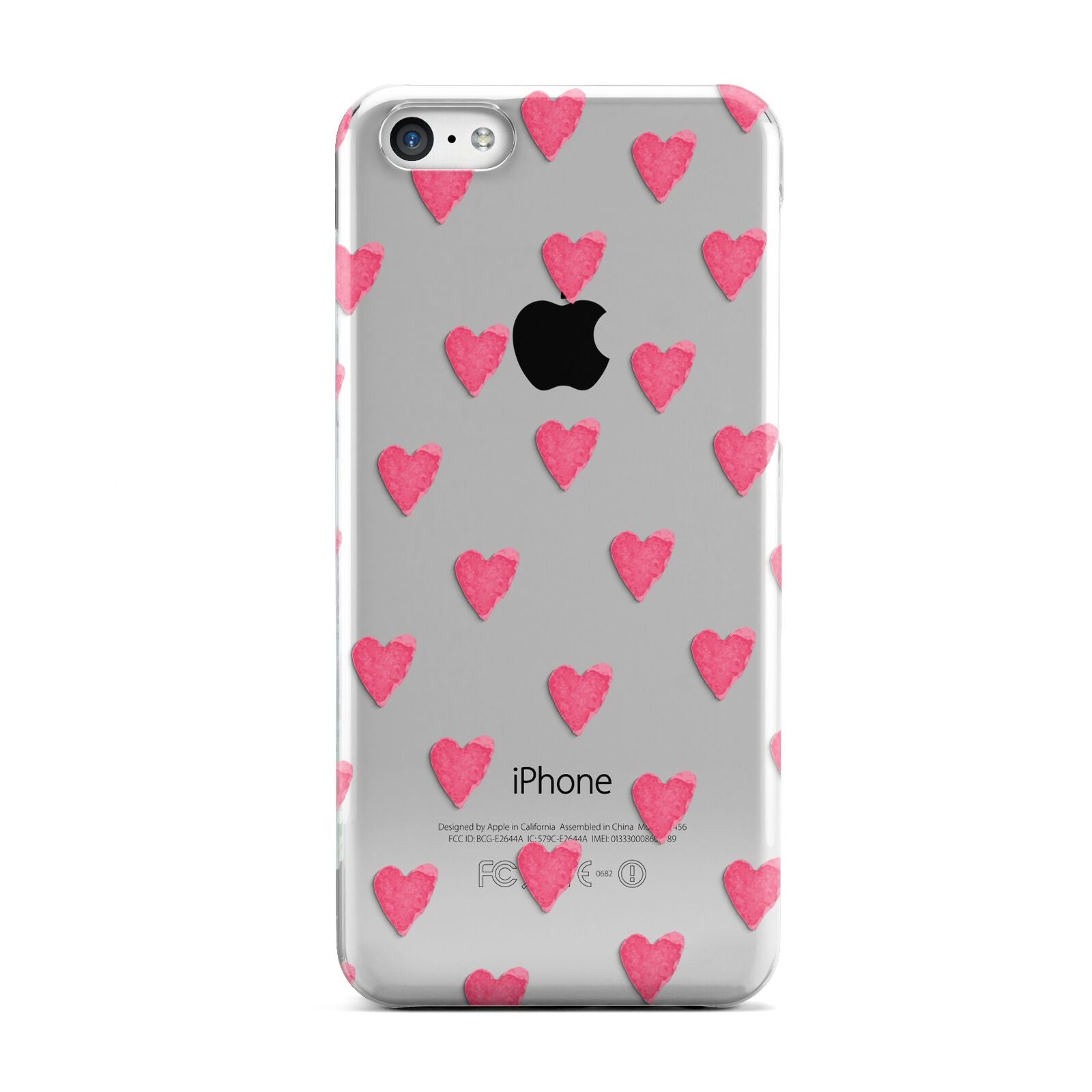 Heart Patterned Apple iPhone 5c Case