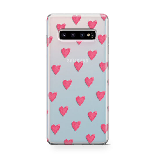 Heart Patterned Protective Samsung Galaxy Case