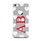 Heart Print Initials Apple iPhone 5c Case