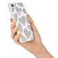 Heart iPhone 7 Bumper Case on Silver iPhone Alternative Image