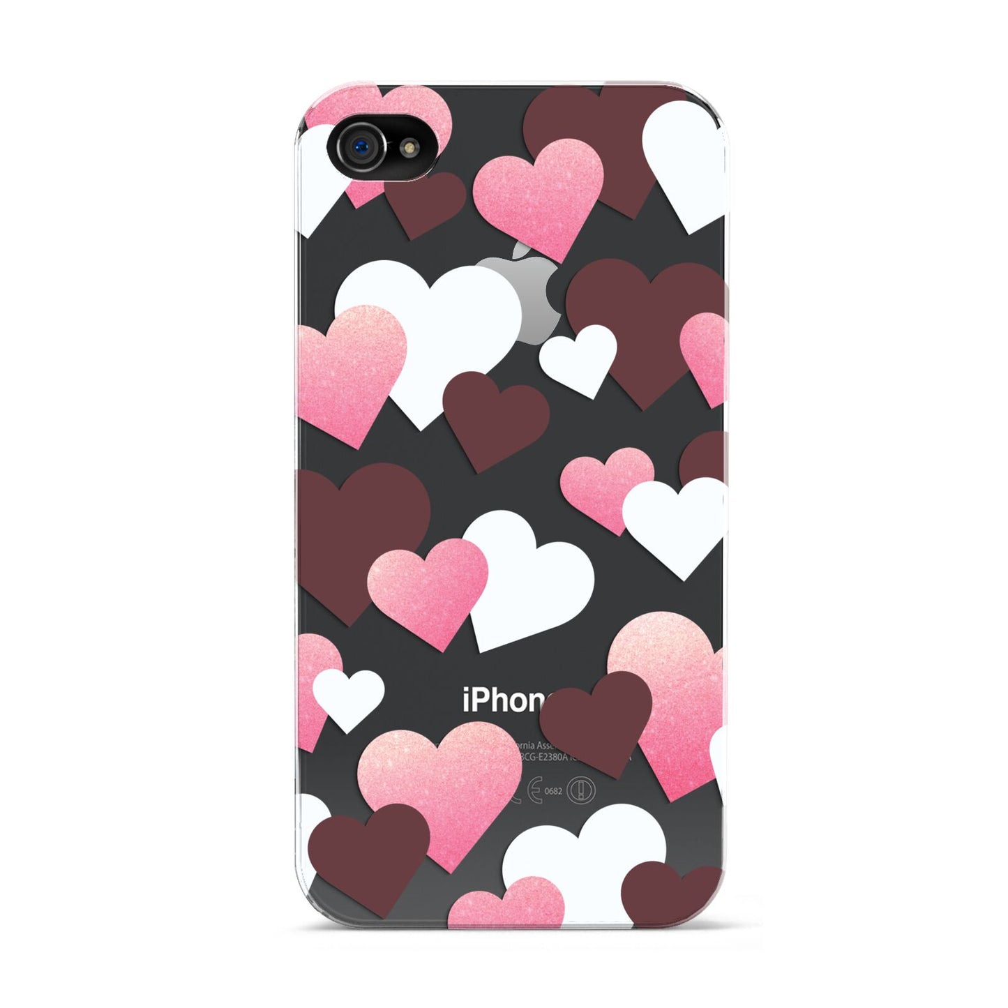 Hearts Apple iPhone 4s Case