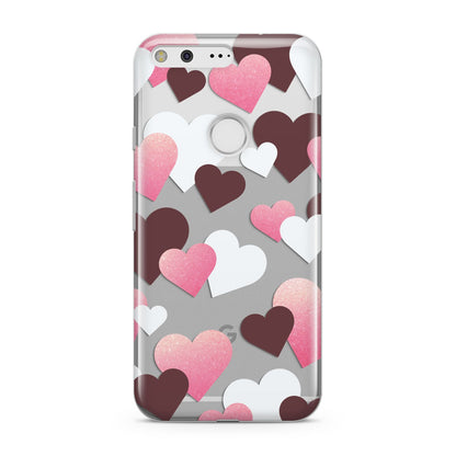 Hearts Google Pixel Case