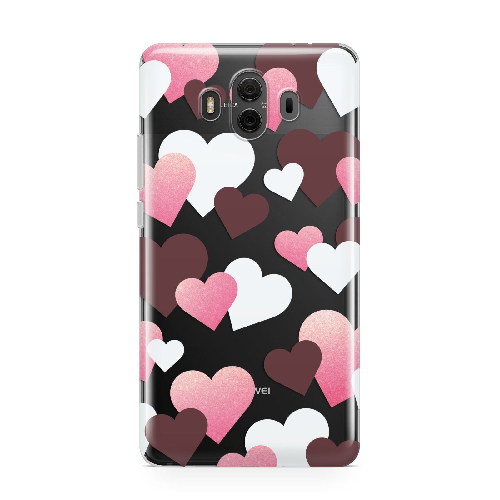 Hearts Huawei Mate 10 Protective Phone Case