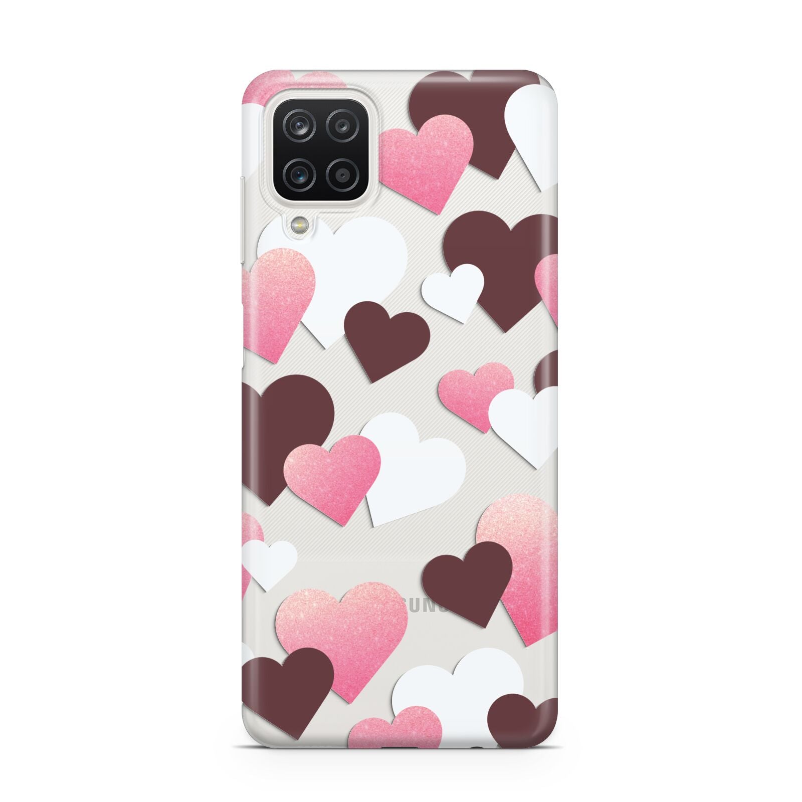 Hearts Samsung A12 Case