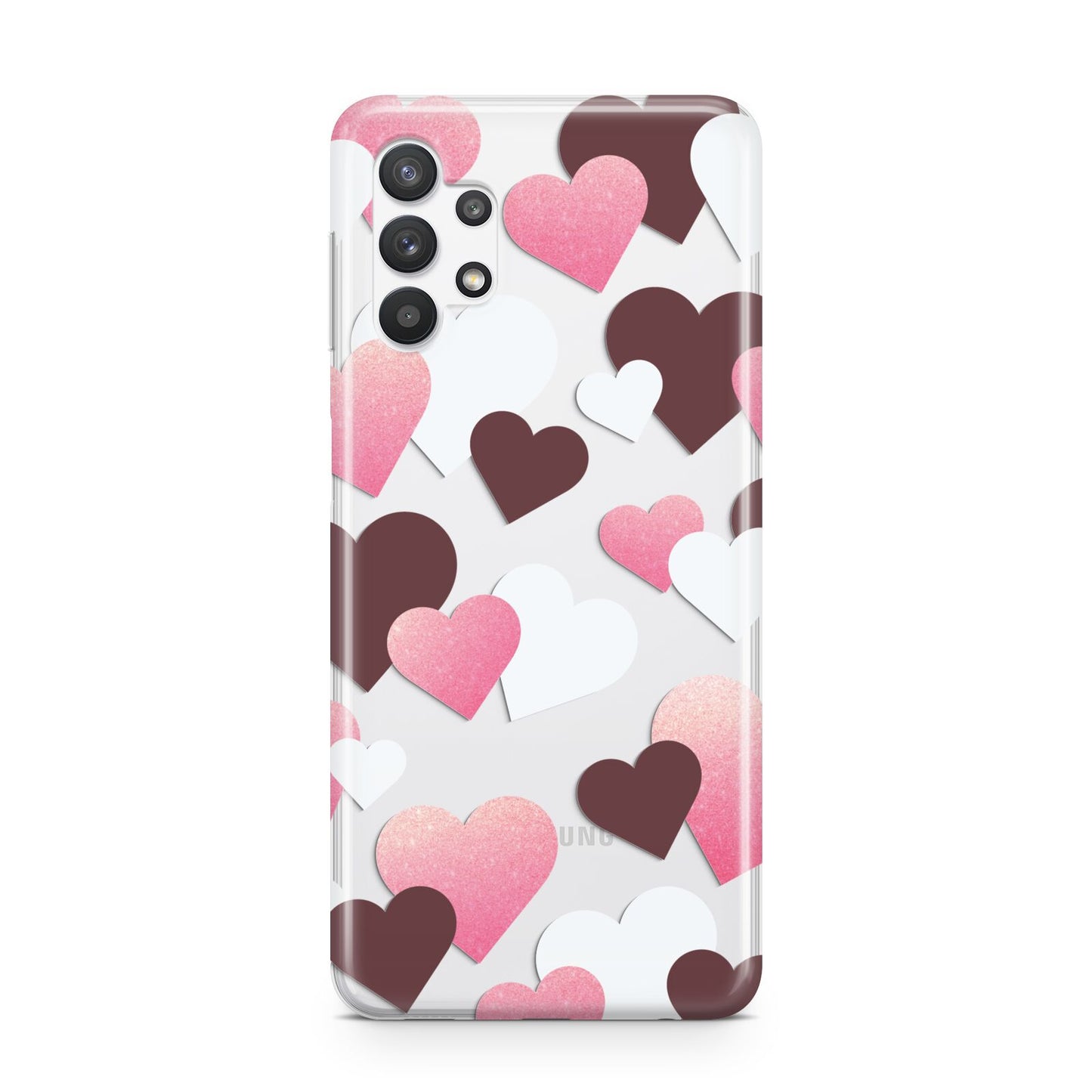 Hearts Samsung A32 5G Case