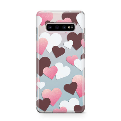 Hearts Samsung Galaxy S10 Case