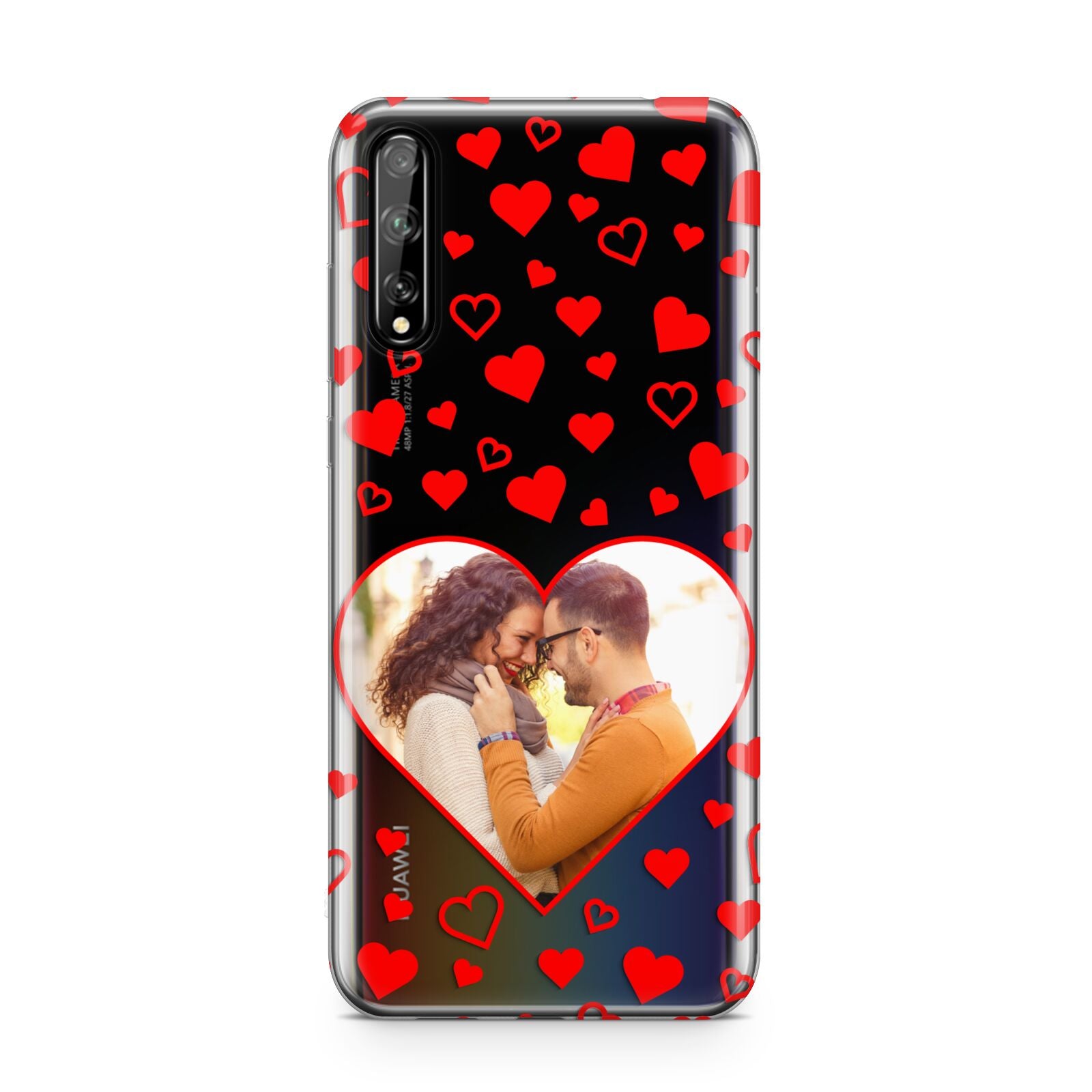 Hearts with Photo Huawei Enjoy 10s Phone Case