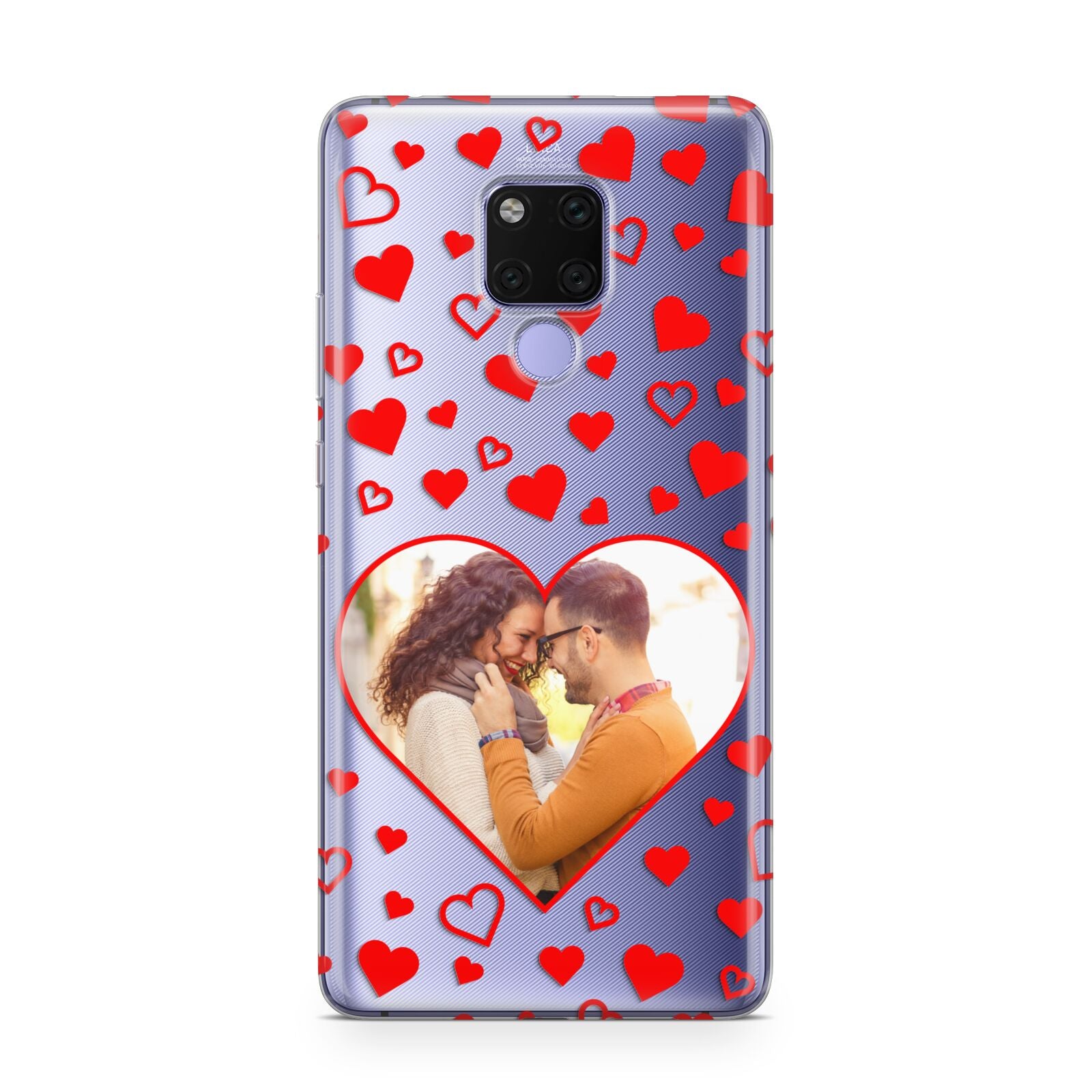 Hearts with Photo Huawei Mate 20X Phone Case