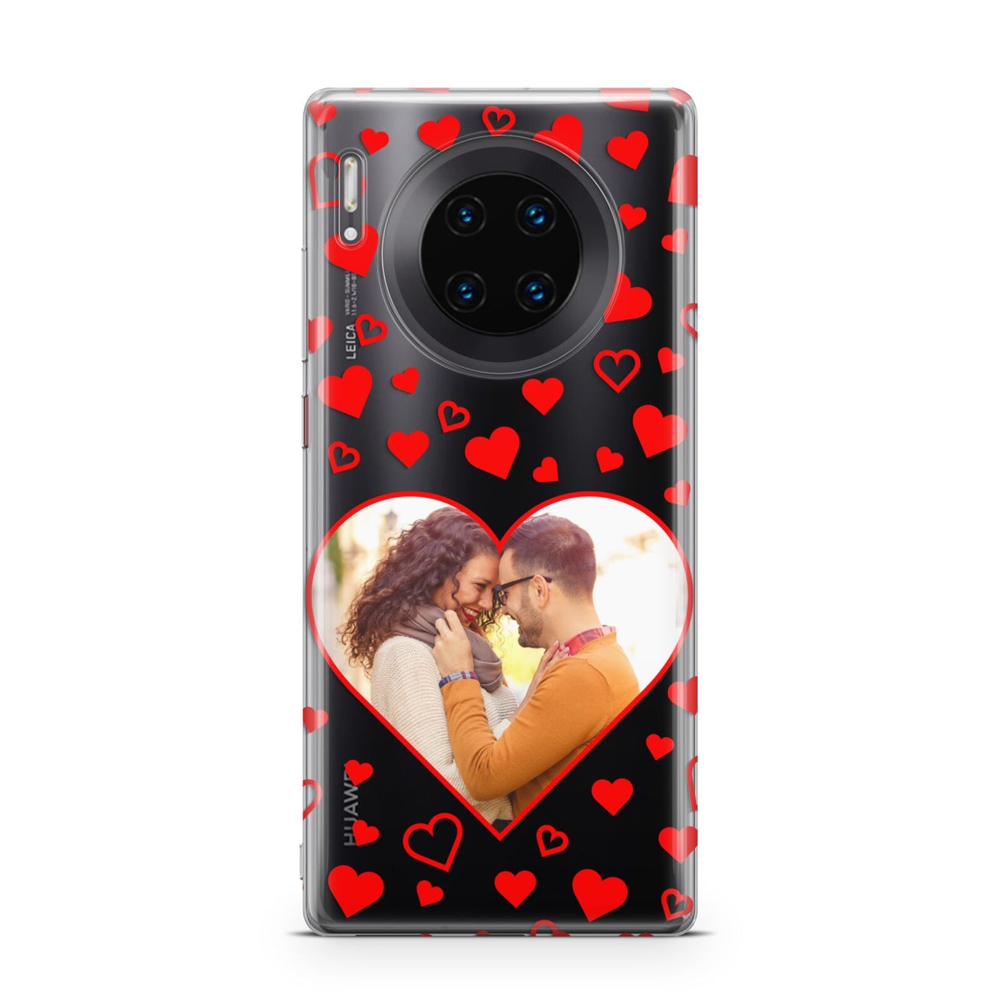 Hearts with Photo Huawei Mate 30 Pro Phone Case