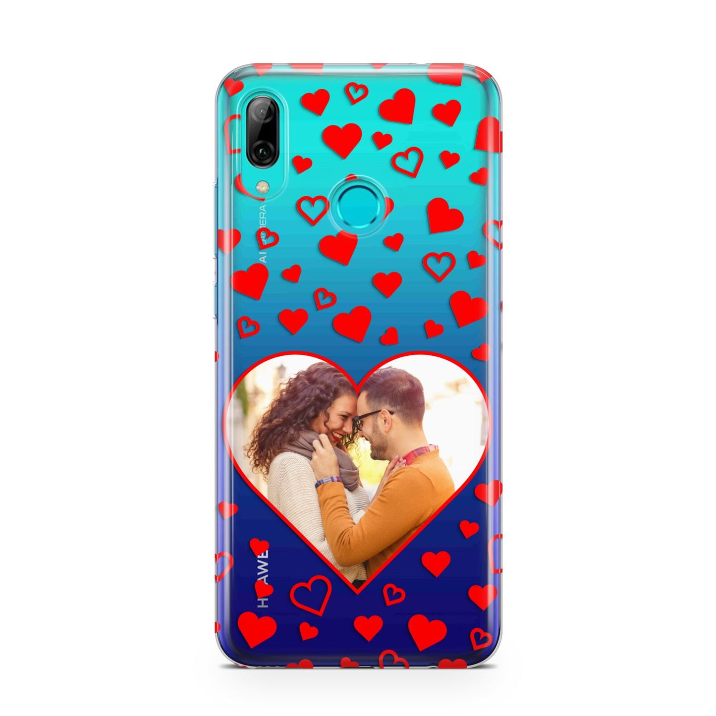 Hearts with Photo Huawei P Smart 2019 Case