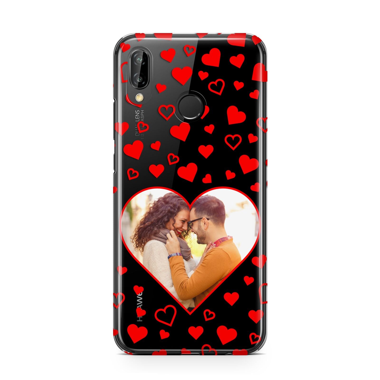 Hearts with Photo Huawei P20 Lite Phone Case