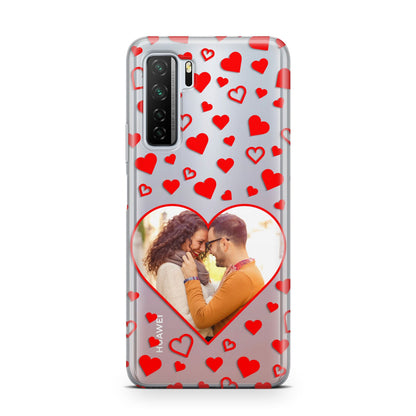 Hearts with Photo Huawei P40 Lite 5G Phone Case