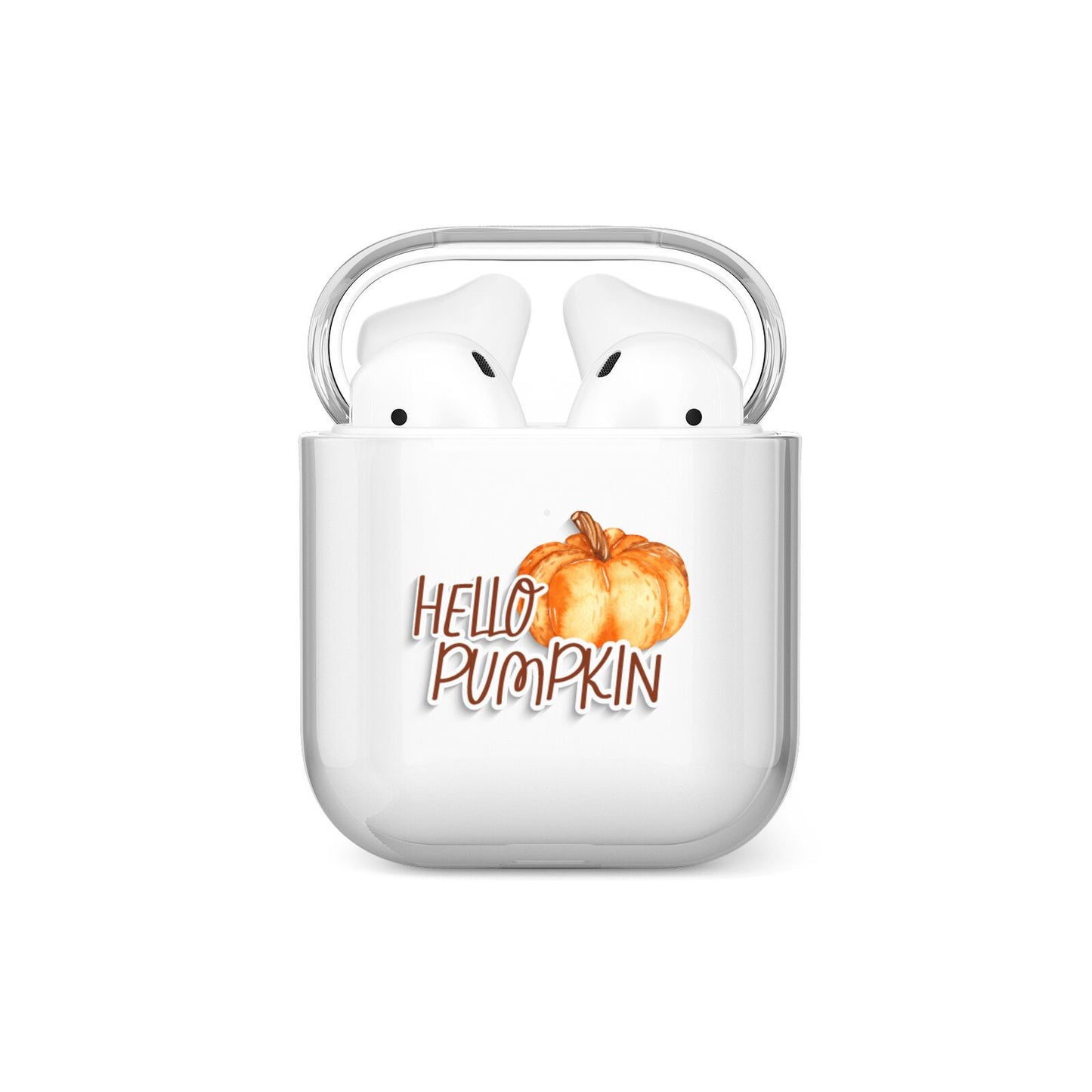 Hello Pumpkin AirPods Case