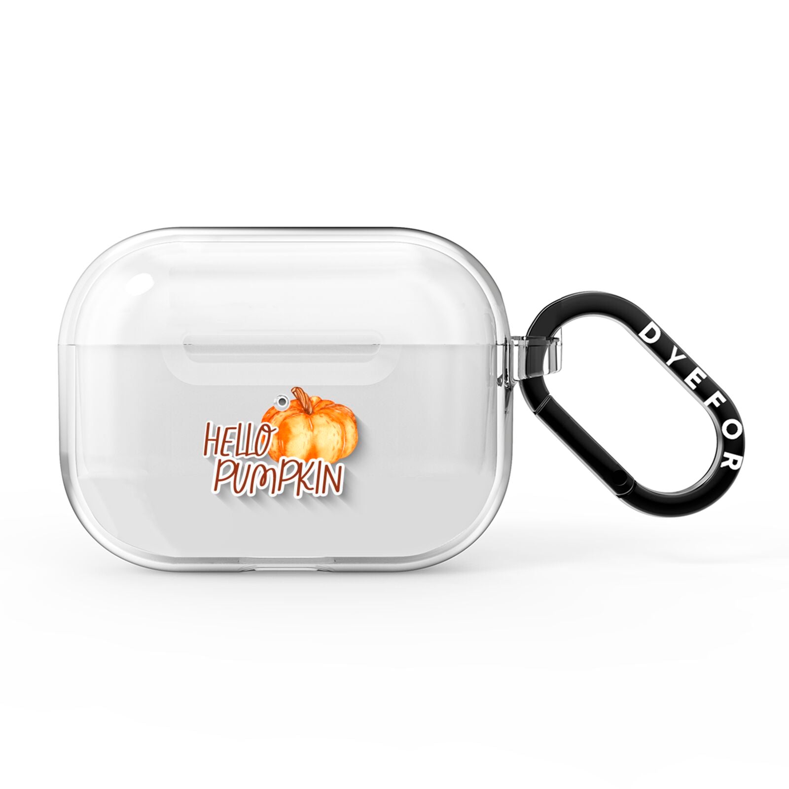 Hello Pumpkin AirPods Pro Clear Case