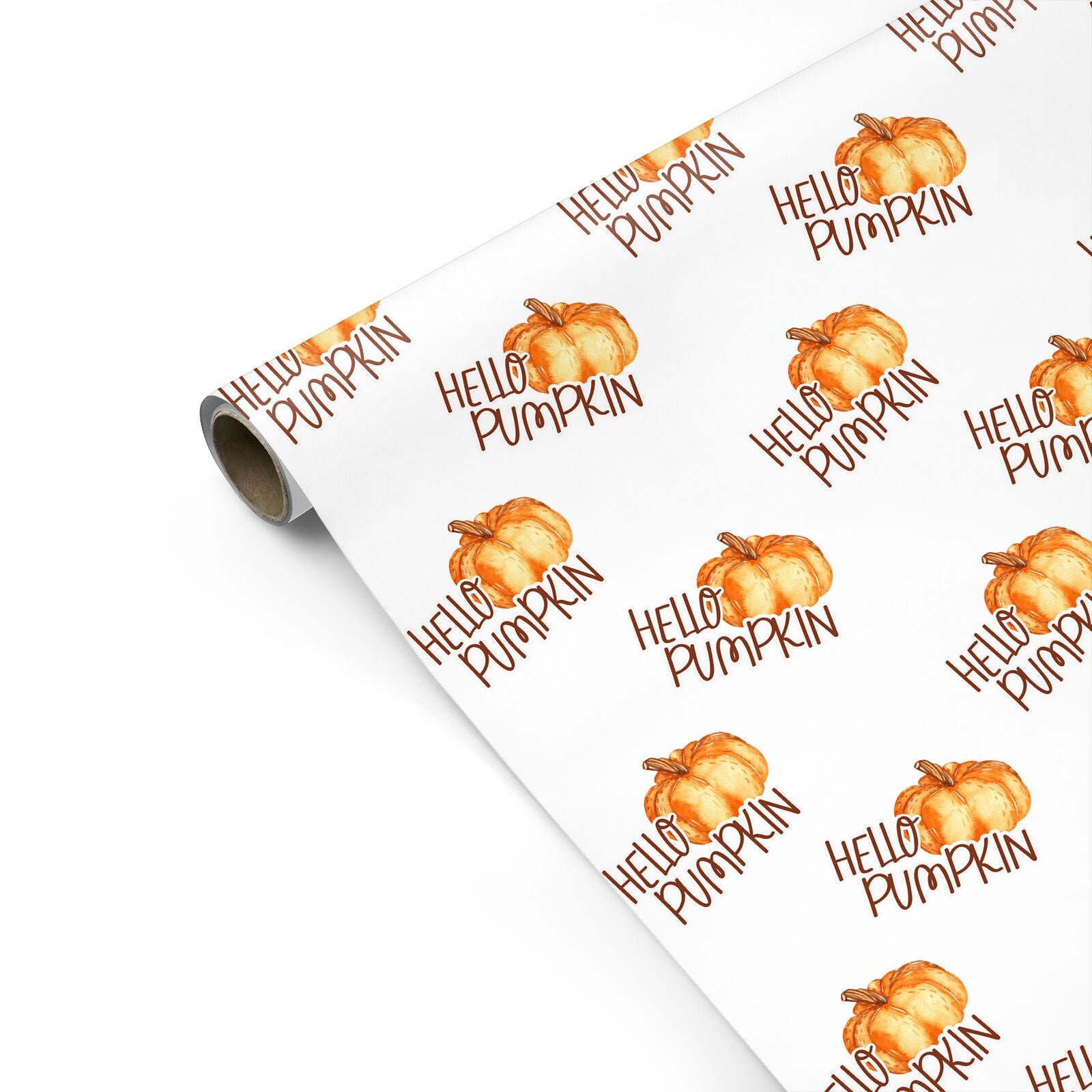 Hello Pumpkin Personalised Gift Wrap