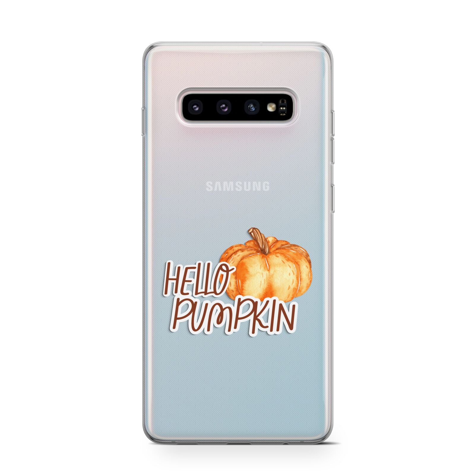 Hello Pumpkin Protective Samsung Galaxy Case